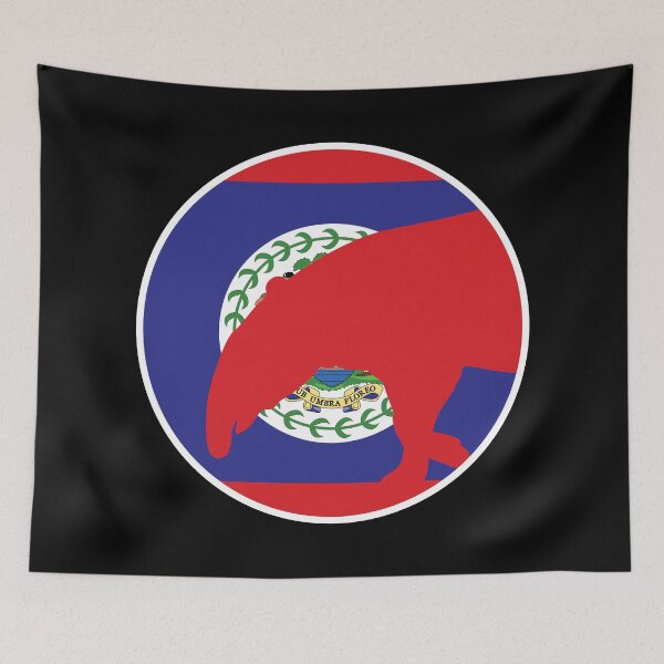 Item preview, Belize Tapir Belizean National Animal Flag designed and sold by FlagX.