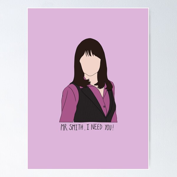 Item preview, "Mr Smith, I Need You!" Sarah-Jane Smith Quote Print Design  designed and sold by abldesign.