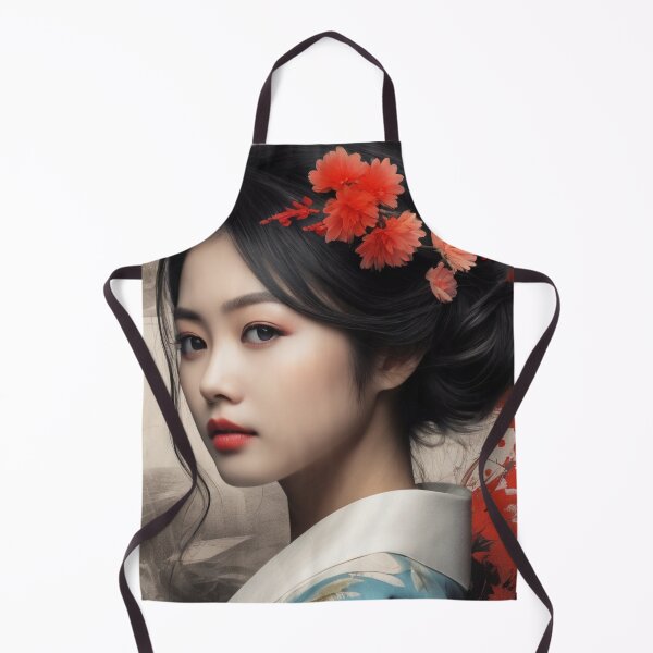 Item preview, Azure Radiance | Confident Japanese Beauty designed and sold by Rothnaric.
