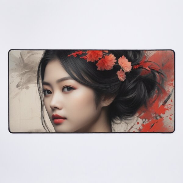 Item preview, Azure Radiance | Confident Japanese Beauty designed and sold by Rothnaric.