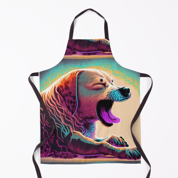 Item preview, Dog Stretched Morning Yawn designed and sold by petsfromweb.