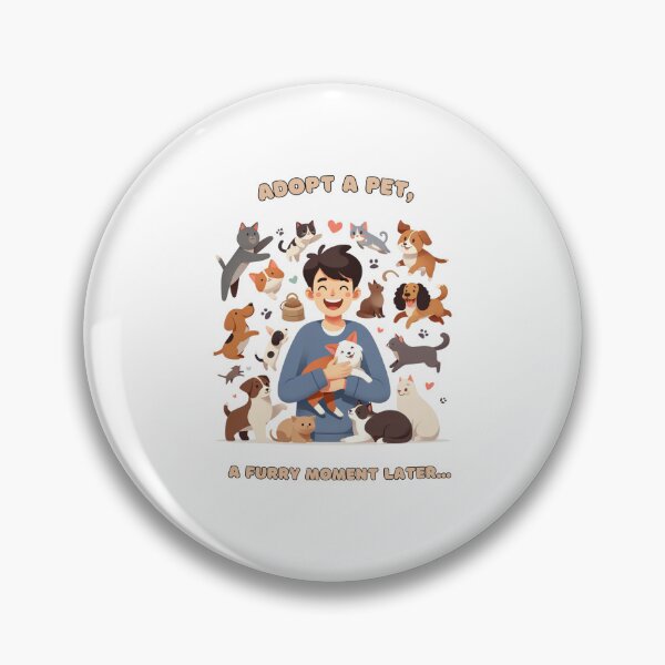 Item preview, Adopt a Pet, A furry moment later... designed and sold by creativechaster.