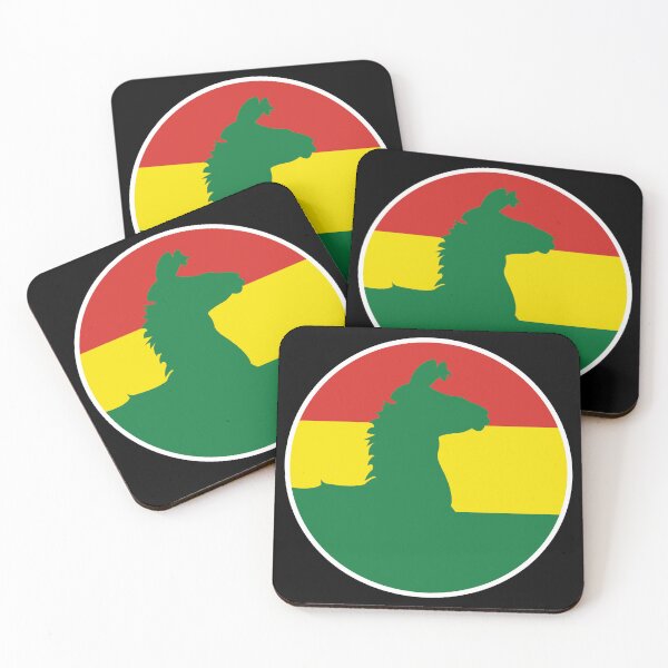 Item preview, Bolivia Llama Alpaca Bolivian National Animal Flag designed and sold by FlagX.
