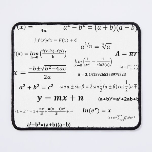 Item preview, mathematical formulas designed and sold by MoreArt15.