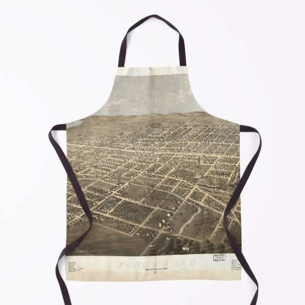 Item preview, Fond du Lac, Wisconsin (1867) designed and sold by allhistory.