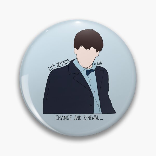 Item preview, "Life Depends On Change and Renewal..." Second Doctor Quote Print Design  designed and sold by abldesign.