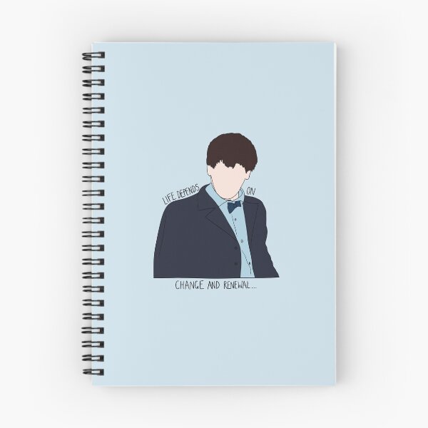 Item preview, "Life Depends On Change and Renewal..." Second Doctor Quote Print Design  designed and sold by abldesign.