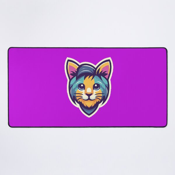 Item preview, Messi-Inspired Colorful Cat designed and sold by INVADesign.