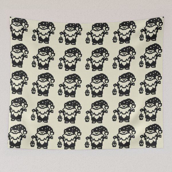Item preview, Gnome Christmas gift pixel art designed and sold by Xatutik.art.