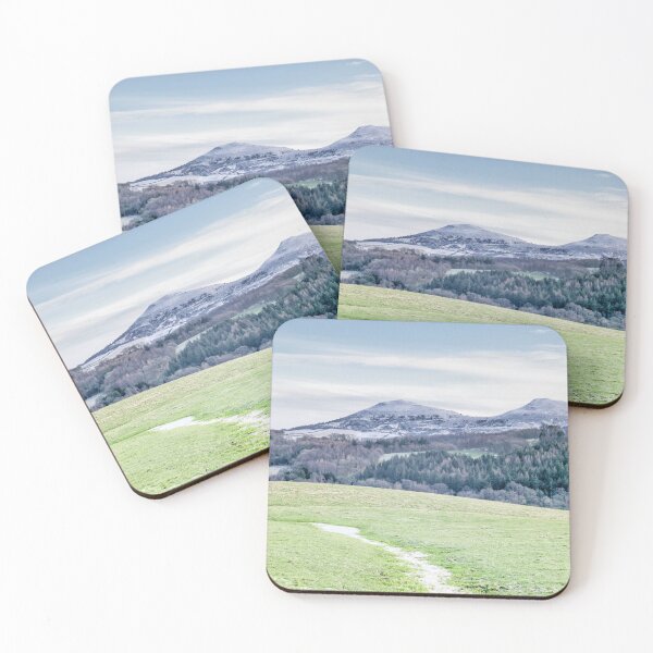 Item preview, Winter,  The Eildons, From Gala Hill, Scottish Borders, Scotland designed and sold by Iain MacLean.