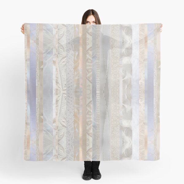 Memories of Art and Architecture - Original Travel Photography - Serene Stripes Scarf