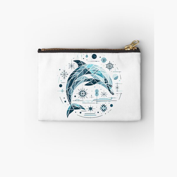 Item preview, Geometric Dolphin designed and sold by MusesWhispers.