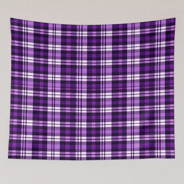 Item preview, Purple Plaid Pattern designed and sold by DrewonDesigns.