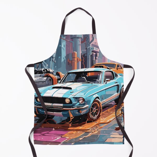 Item preview, Classic American Shelby Blue Muscle Car  designed and sold by VenZolic.