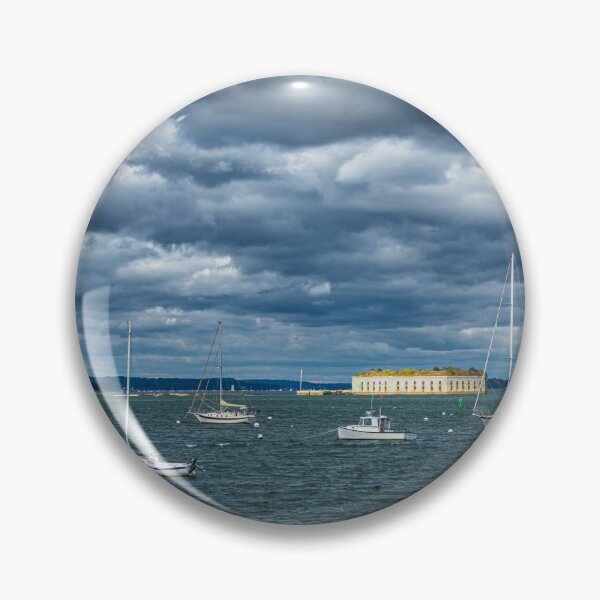 Item preview, Casco Bay Portland Harbor Maine designed and sold by Debra Martz.