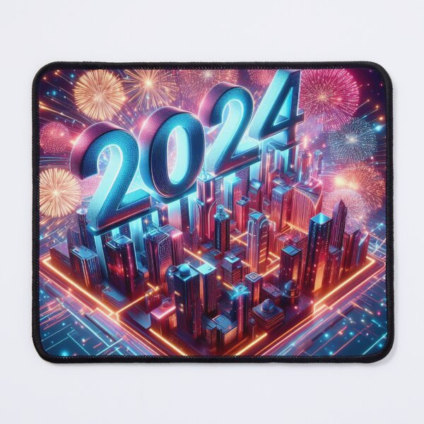 Item preview, Happy New Year 2024 designed and sold by Rabique.
