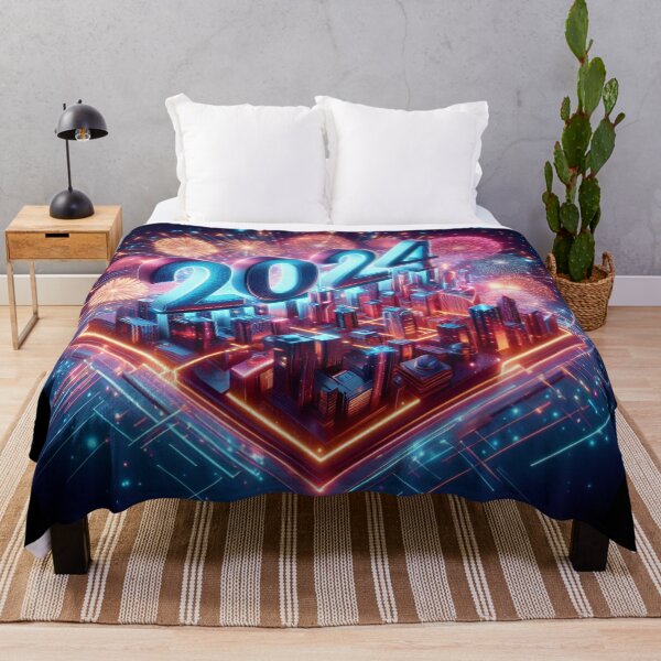 Item preview, Happy New Year 2024 designed and sold by Rabique.