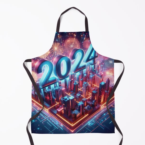 Item preview, Happy New Year 2024 designed and sold by Rabique.