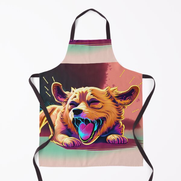 Item preview, Dog Stretched Morning Yawn designed and sold by petsfromweb.