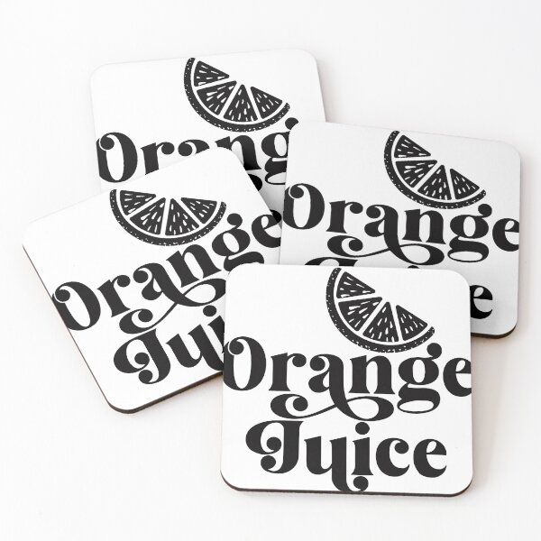 Item preview, Orange Juice Art designed and sold by AbuBabaStickers.