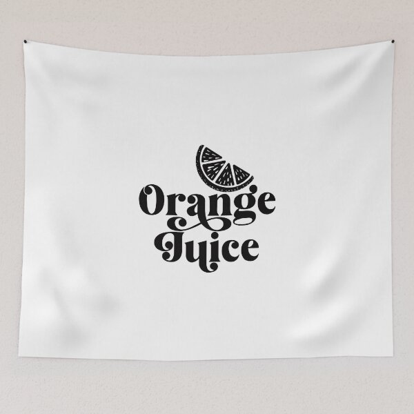 Item preview, Orange Juice Art designed and sold by AbuBabaStickers.