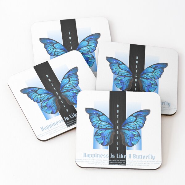 Item preview, Happiness is like a butterfly designed and sold by luckymando.