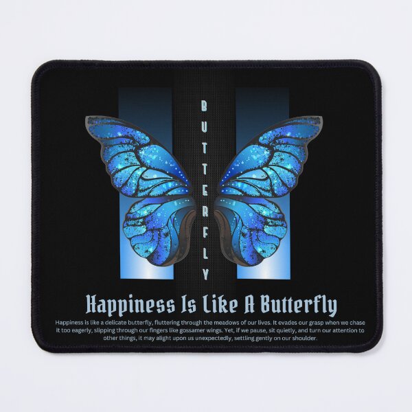 Item preview, Happiness is like a butterfly designed and sold by luckymando.