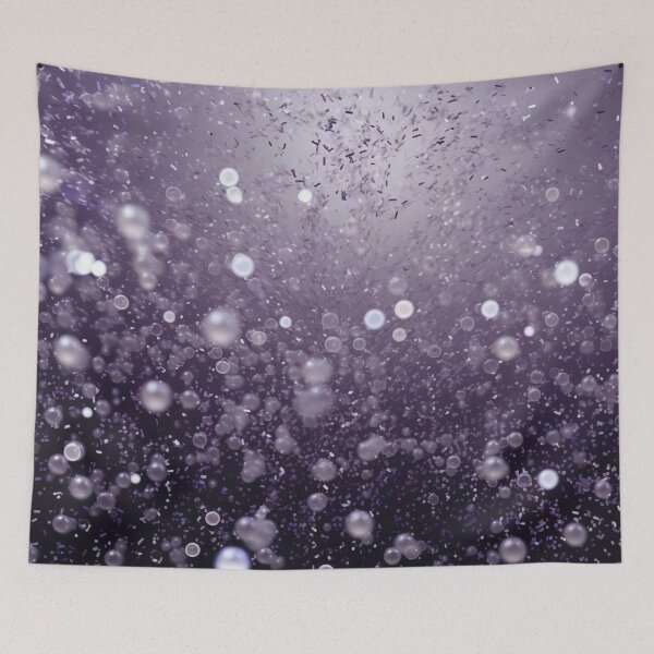 Item preview, Sparkling Purple White Lady Bubbles #bubble #decor #art designed and sold by GrinGalore.