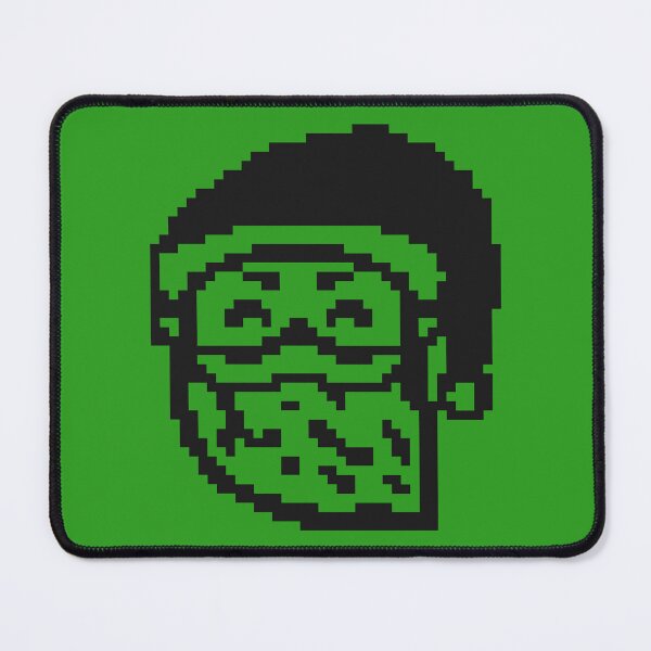 Item preview, Santa cara Navidad pixel art designed and sold by Xatutik.art.