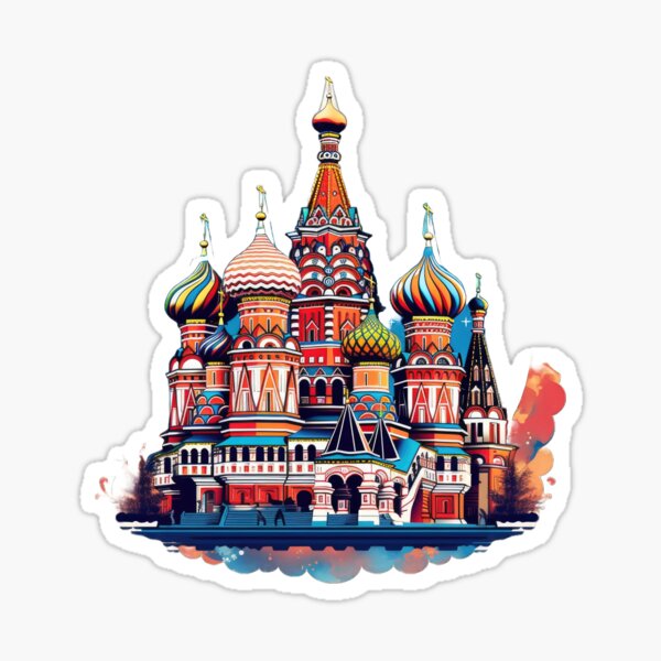 Item preview, St. Basil's Cathedral 01 designed and sold by 365Trendsetter.