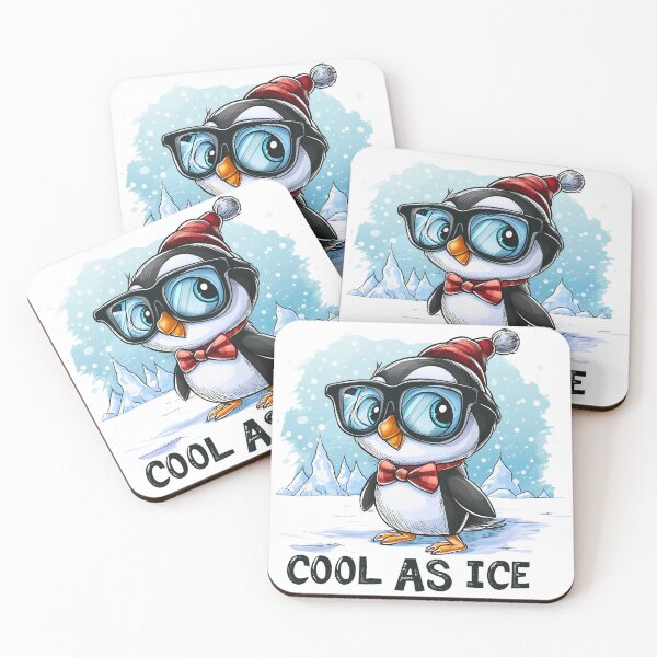 Item preview, Chill Vibes Only: The Stylish Penguin designed and sold by Moisky Patterns.