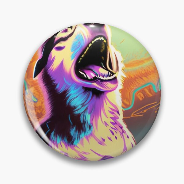 Item preview, Dog Stretched Morning Yawn designed and sold by petsfromweb.