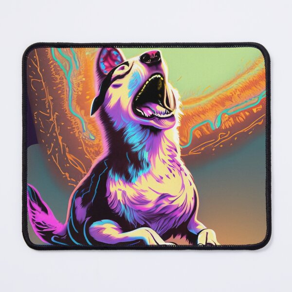 Item preview, Dog Stretched Morning Yawn designed and sold by petsfromweb.
