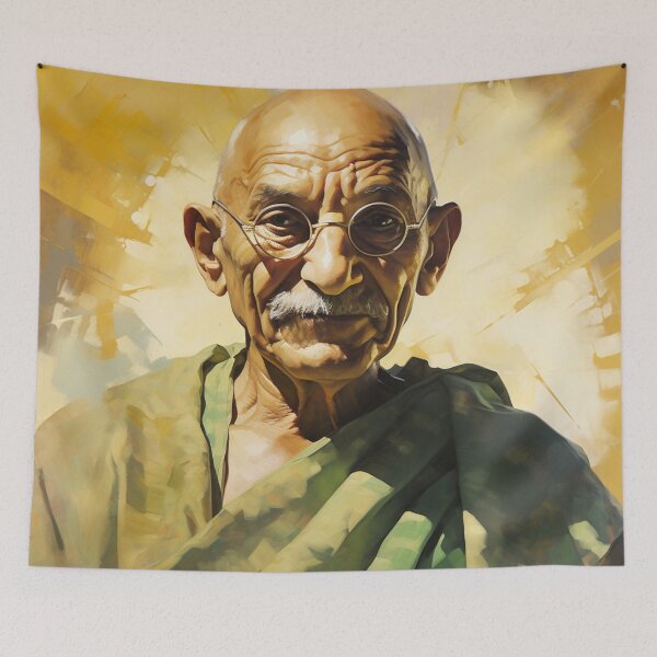 Item preview, Drawing Mahatma Gandhi designed and sold by jb-joaofranca.