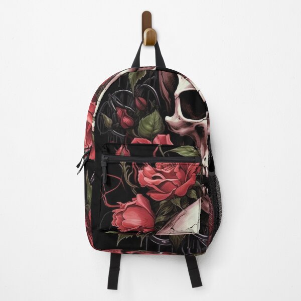 Item preview, MY BONES AND BOTANY / SKULL WITH ROSES designed and sold by LuNkyRose.