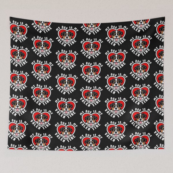 Item preview, My Australian Shepherd Dog Is My Valentine designed and sold by TheAnimalZ00.