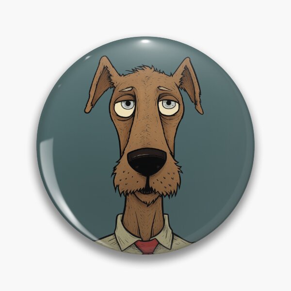 Item preview, Playful Human-Like Dog Cartoon Illustration (No. 16) designed and sold by Daniel Reyes.
