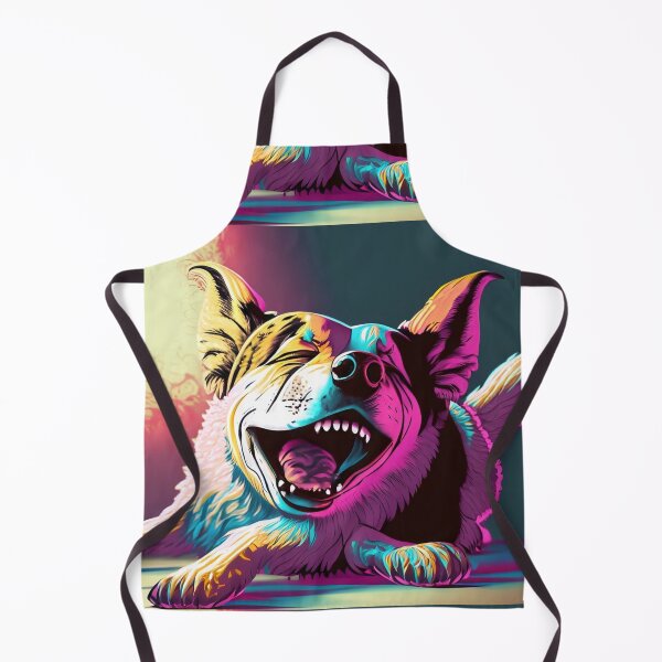 Item preview, Dog Stretched Morning Yawn designed and sold by petsfromweb.