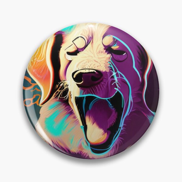 Item preview, Dog Stretched Morning Yawn designed and sold by petsfromweb.