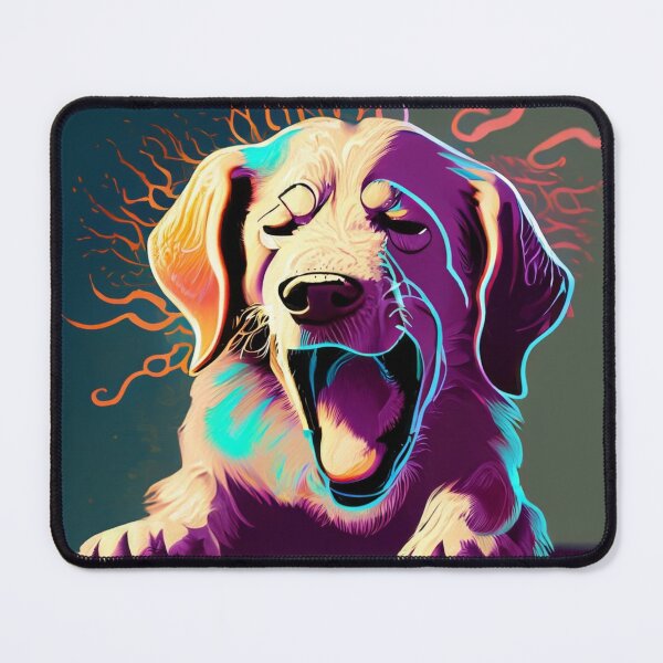 Item preview, Dog Stretched Morning Yawn designed and sold by petsfromweb.