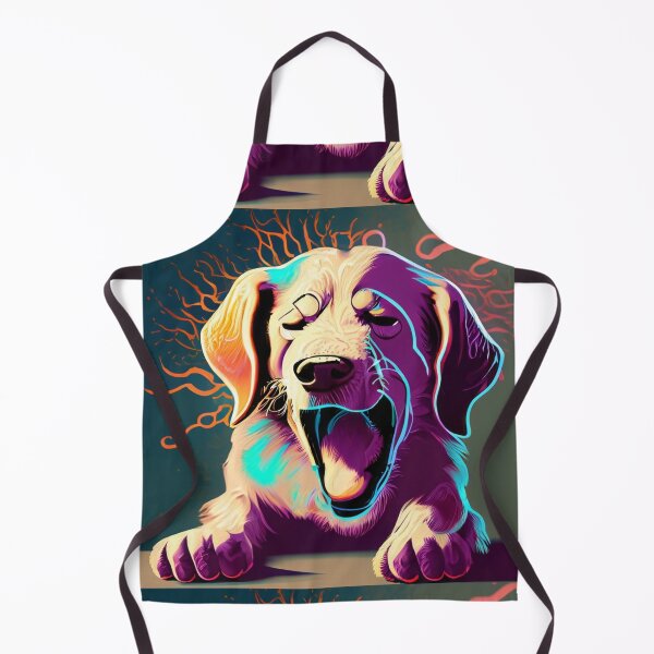 Item preview, Dog Stretched Morning Yawn designed and sold by petsfromweb.