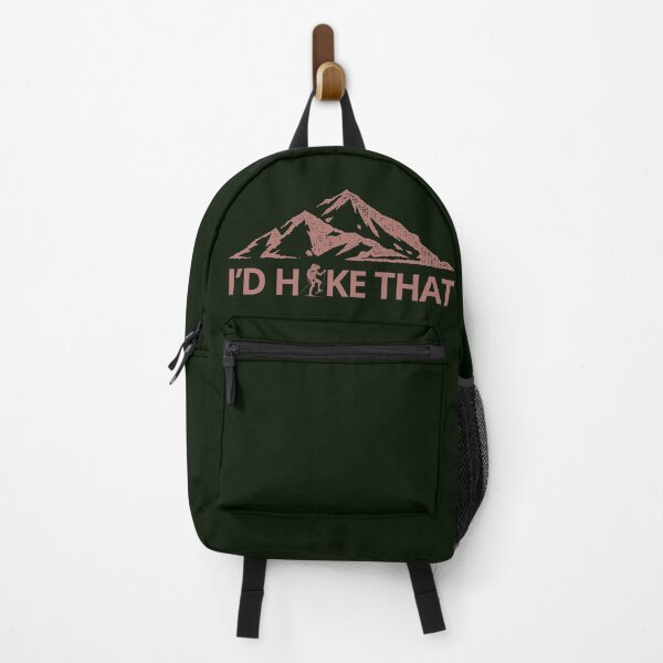 Item preview, I'd Hike That Mountain Landscape Backpacker designed and sold by CarleLS.