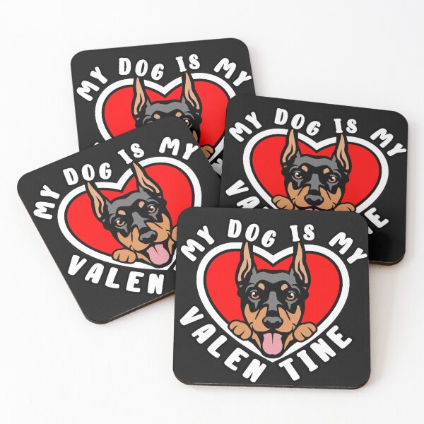 Item preview, My Doberman Pinscher Dog Is My Valentine designed and sold by TheAnimalZ00.