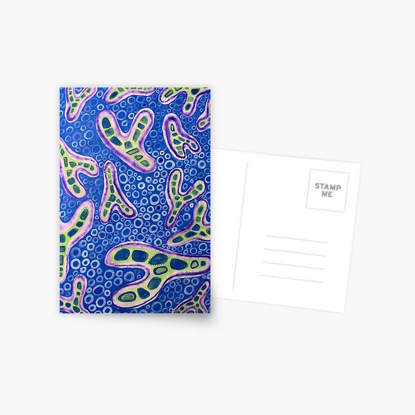 Item preview, Botanical waters sealife blue pattern designed and sold by Alyona Judina.