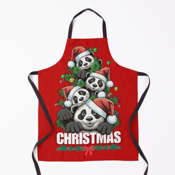 Item preview, Christmas panda tree family designed and sold by luckymando.
