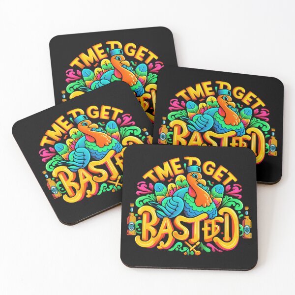 Item preview, Time To Get Basted Funny Beer Thanksgiving Turkey Day Celebration designed and sold by ZACK ART.