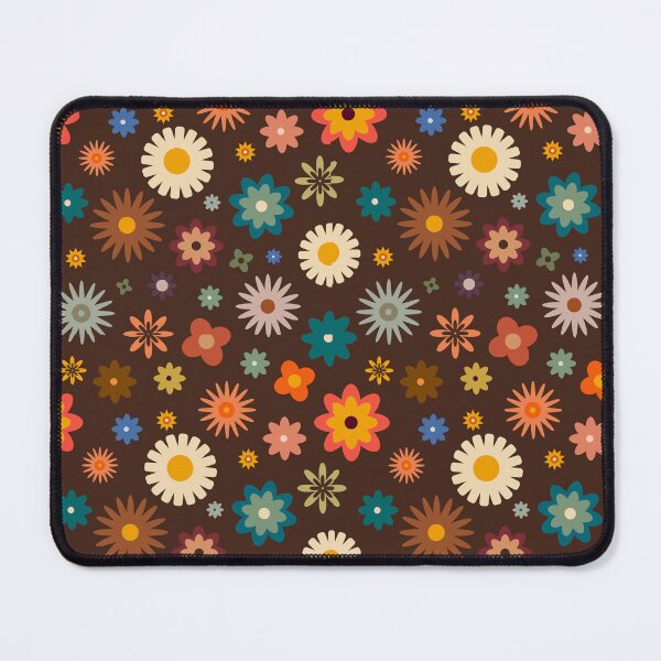 Item preview, Vintage Hippie Flower Pattern designed and sold by taoistviking.