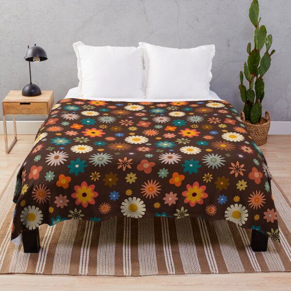 Item preview, Vintage Hippie Flower Pattern designed and sold by taoistviking.