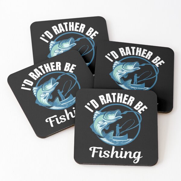 Item preview, I'd rather be fishing, fish catching hobby lovers designed and sold by NBSStore.