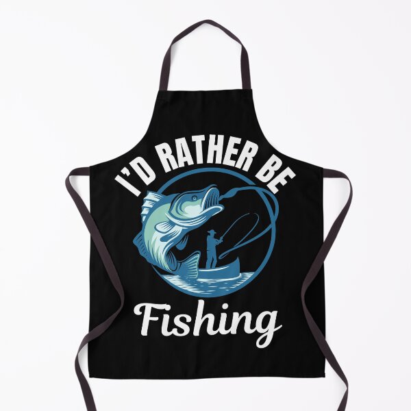 Item preview, I'd rather be fishing, fish catching hobby lovers designed and sold by NBSStore.